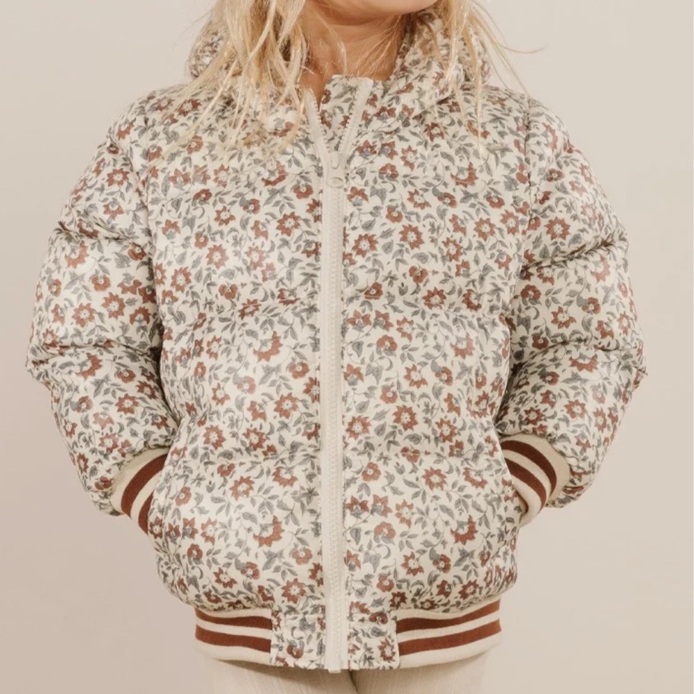 NWT Rylee and Cru Puffer Jacket size 6-7Y